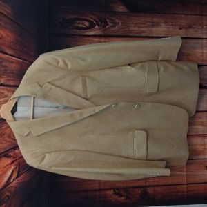 Jos. A. Bank Cream Silk Signature Sport Jacket 44R